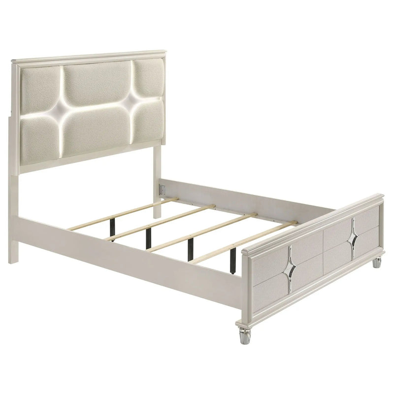 Olivia 5-piece Queen Bedroom Set Pearl White by Unique Piece Furniture