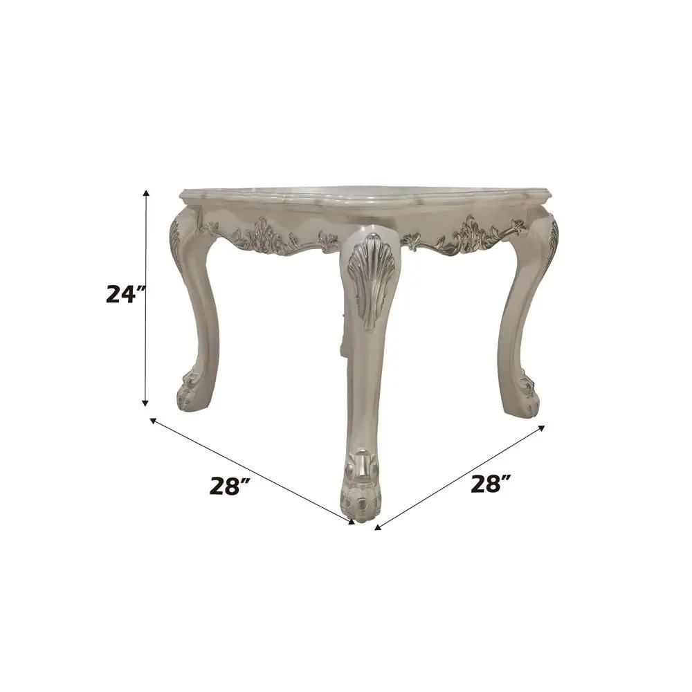Dresden - End Table - Bone White by Unique Piece Furniture