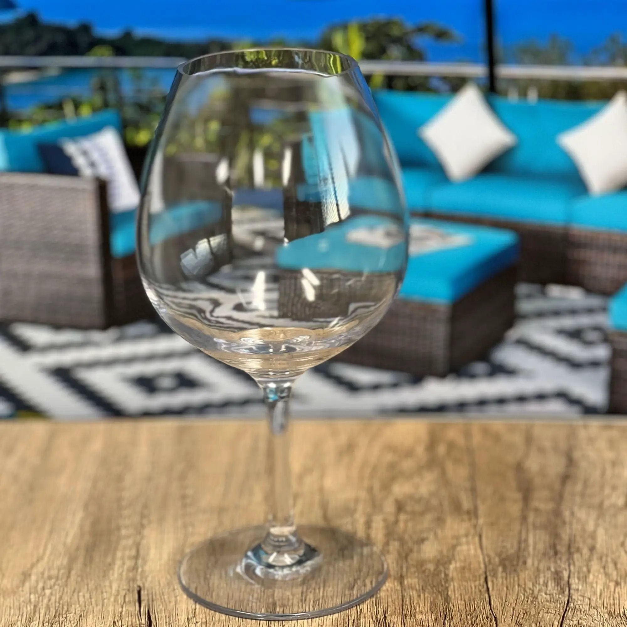 Leadingware Plastic Wine Glasses (Set of 4), Unbreakable Bpa Free Tritan 23Oz - Clear by HouseOfZazla