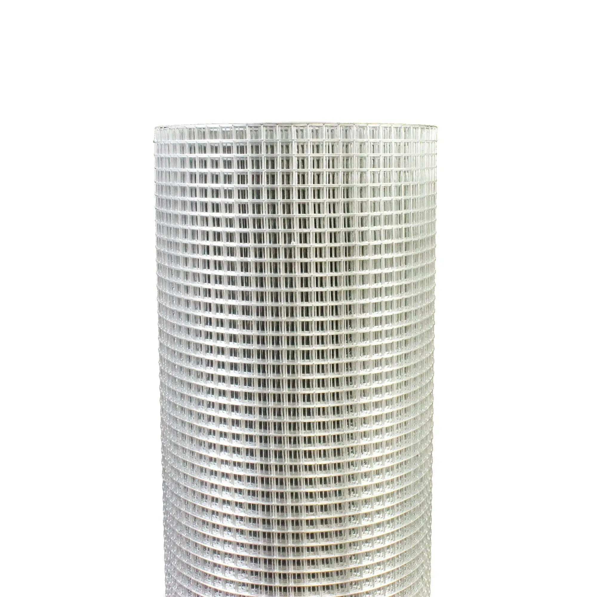 Galvanized Hardware Cloth, Gauge Metal Wire Fencing Roll For Garden And Animal Use - Silver by HouseOfZazla