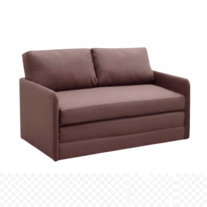 Container Furniture Direct Kathy Collection Modern Contemporary Fabric Upholstered Livingroom Loveseat Sleeper by HouseOfZazla