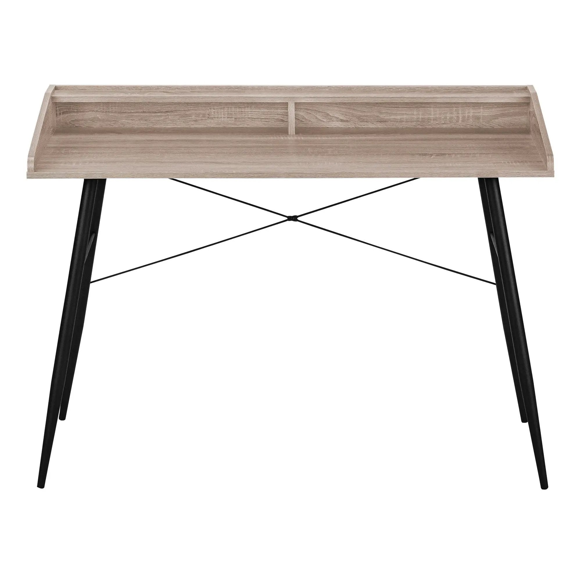 Computer Desk For Home Office, Sturdy Construction, Storage Shelves by Unique Piece Furniture