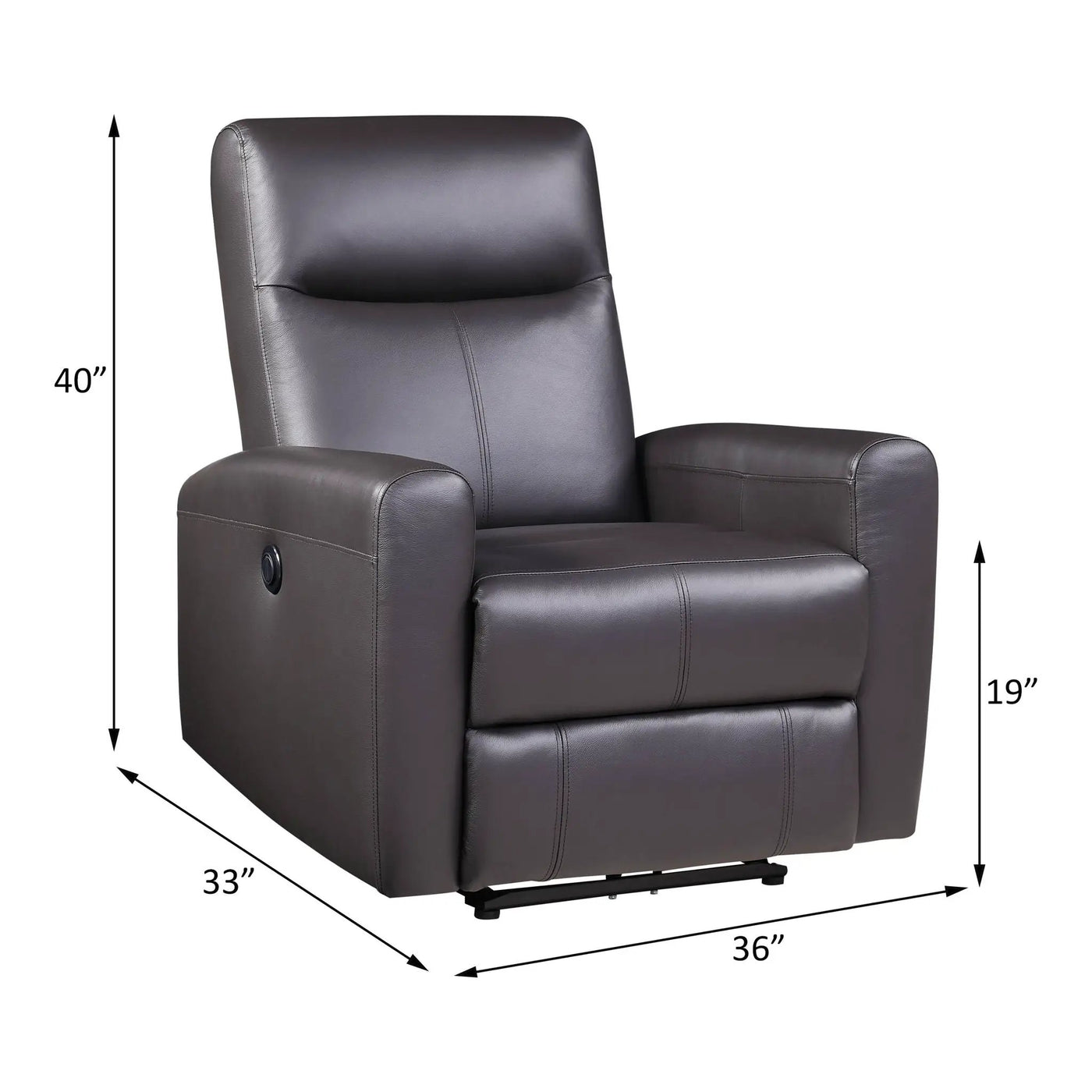 Blane - Recliner (Power Motion) by Unique Piece Furniture