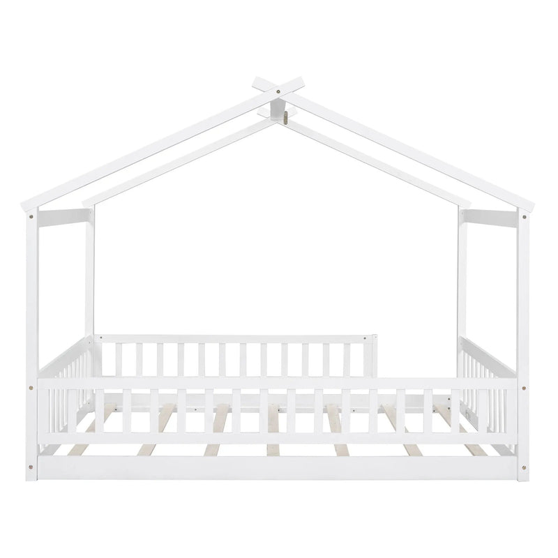 Bed House Bed Frame With Fence by Unique Piece Furniture