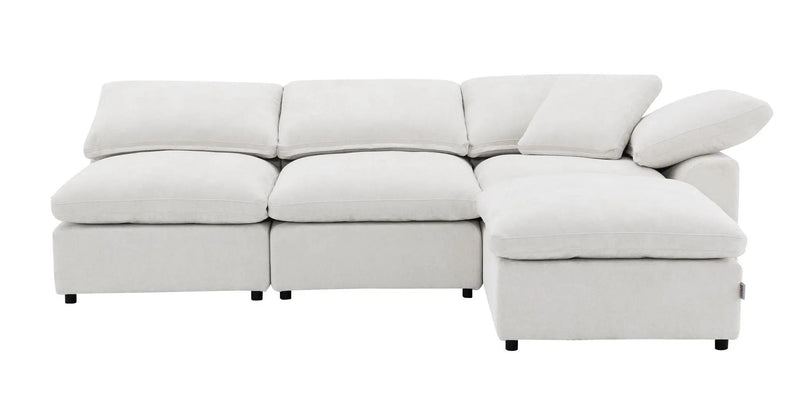 Naveen Modular Sectional With Ottoman by HouseOfZazla