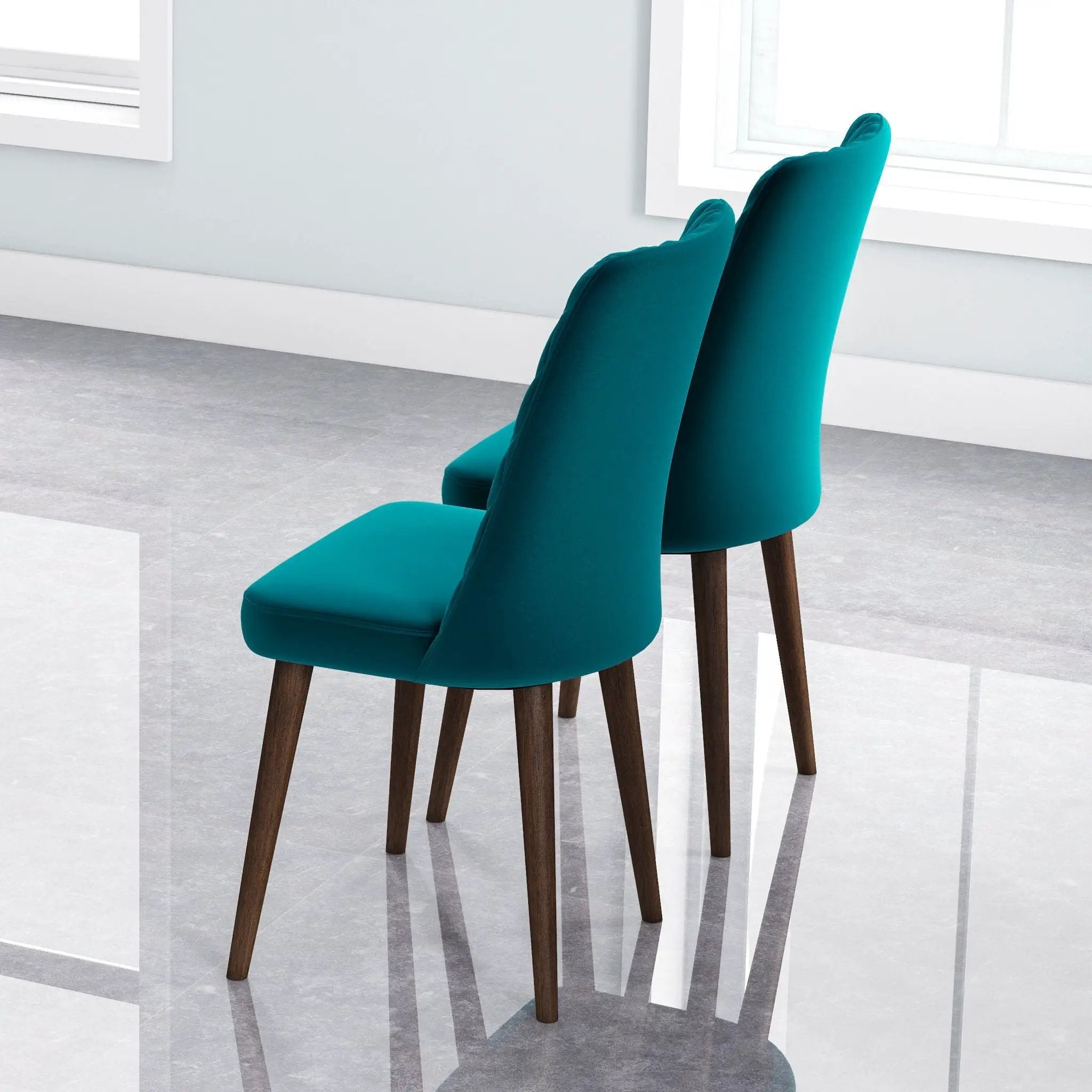 Katie - Mid-Century Modern Dining Chair (Set of 2) by Unique Piece Furniture