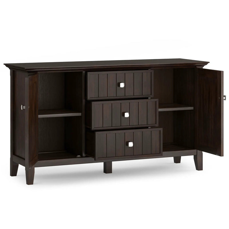 Bedford - Sideboard Buffet - Dark Tobacco Brown by HouseOfZazla