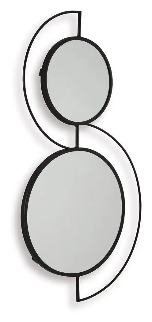 Shayham - Accent Mirror - Black by Unique Piece Furniture