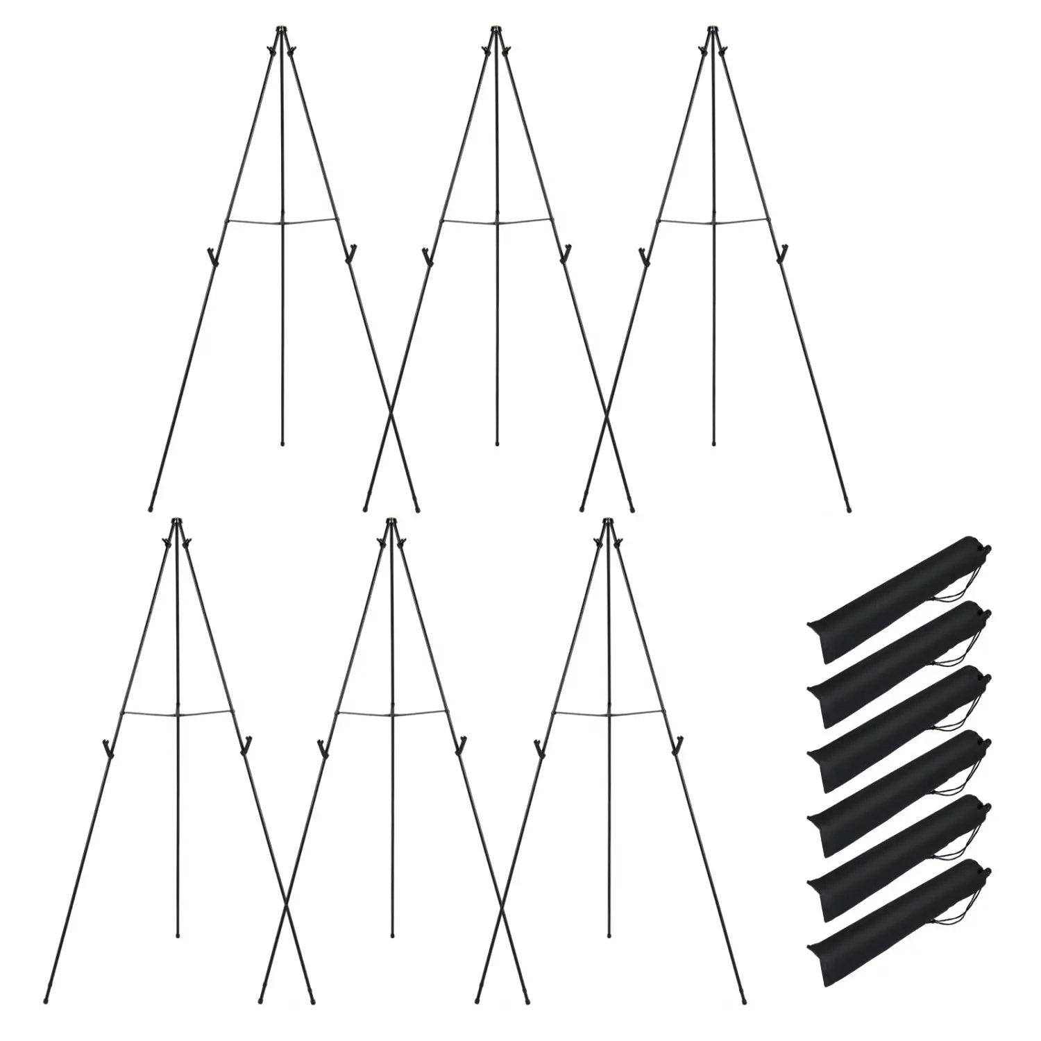 166 CM Metal Easel Stand Set 6-Pack by DirectDeals