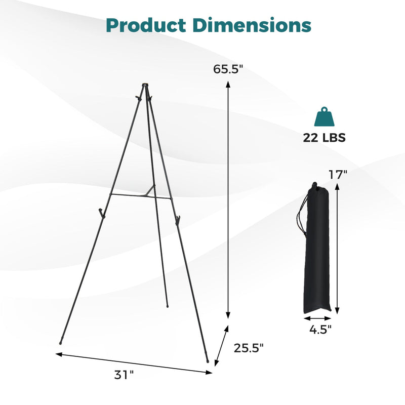 166 CM Metal Easel Stand Set 6-Pack by DirectDeals