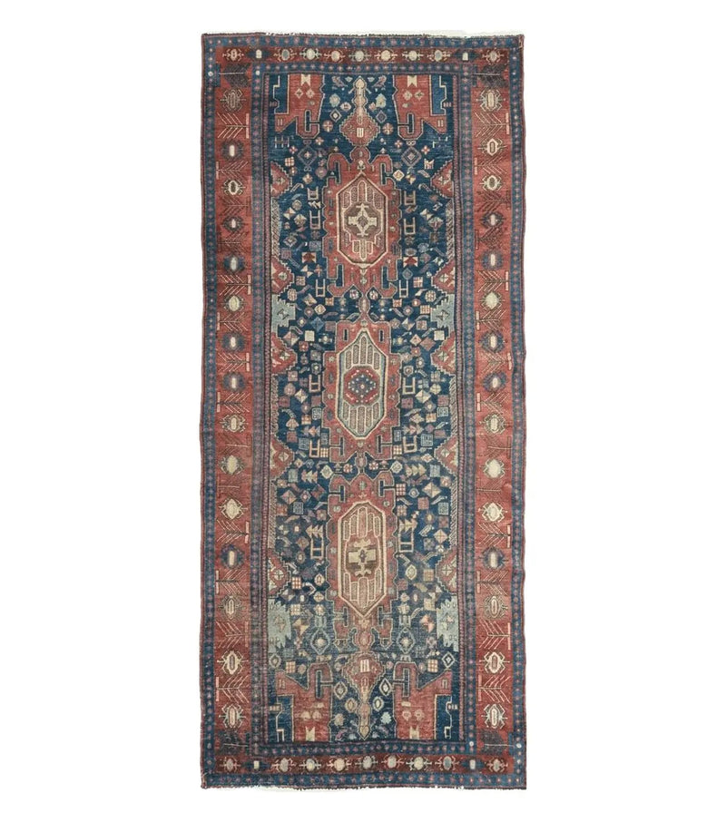 4' X 10' Antique Handmade Turkish Floral Tribal Oriental Wool Rug #627 by Jewel Rugs