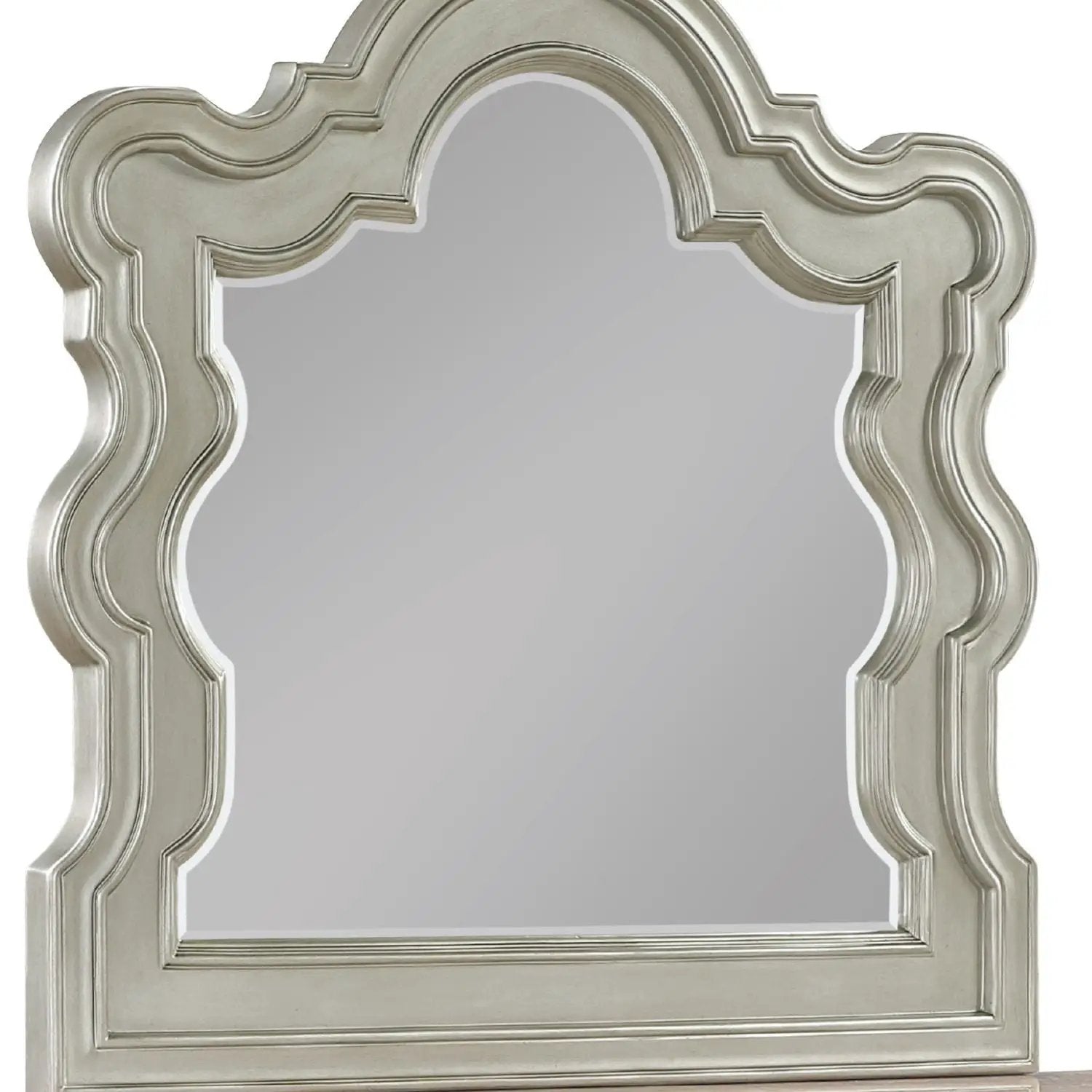Bella - Bedroom Mirror (Dresser Not Included) - Champagne by HouseOfZazla