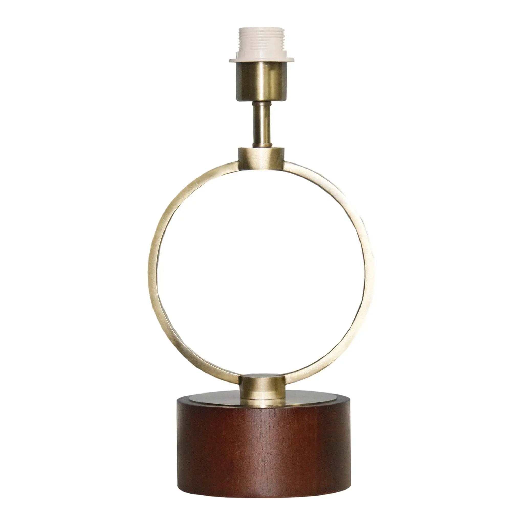 Nordic Home Creative Bedroom Table Lamp with Grid Metal Circular Design by HouseOfZazla