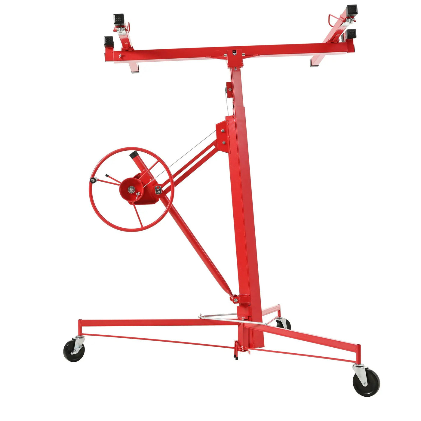 Drywall Lift Panel Hoist Jack Lifter with Caster Wheels and Telescopic Arm by HouseOfZazla