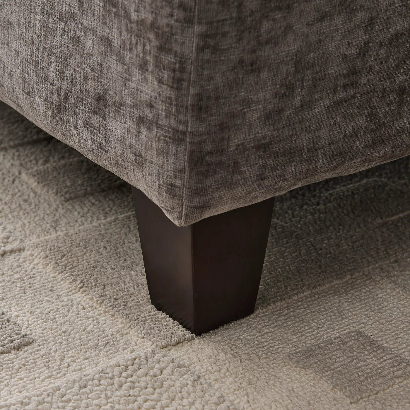 Chenille Upholstered L-Shape Sectional Couch by HouseOfZazla