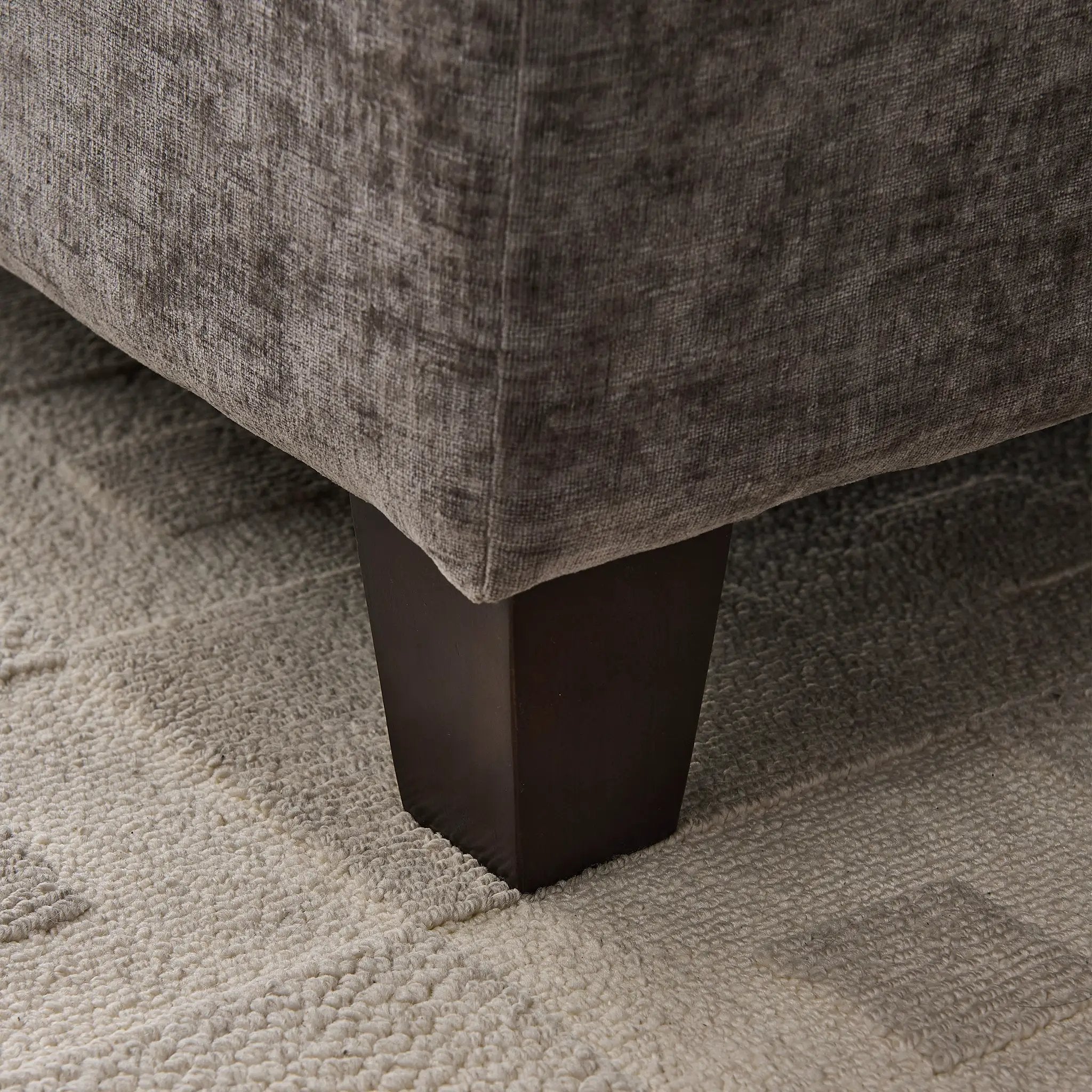 Chenille Upholstered L-Shape Sectional Couch by HouseOfZazla