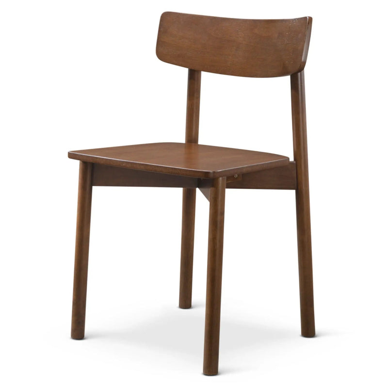 Dining Chair (Set of 2) - Rich Walnut by HouseOfZazla