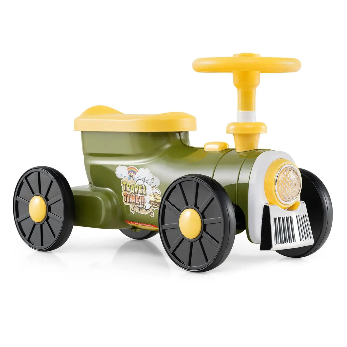 Ride on Toy with Steering Wheel and Train Whistle Sound Button, photo 6 of 16