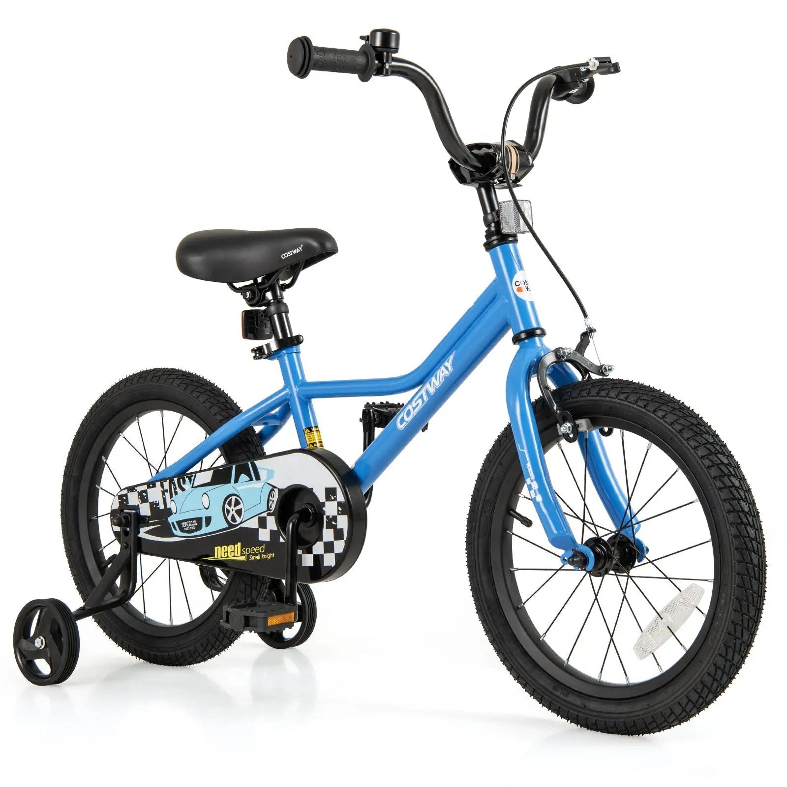 14 Inch Kids Bike with Removable Training Wheels for Aged 3-5 Years Old by DirectDeals
