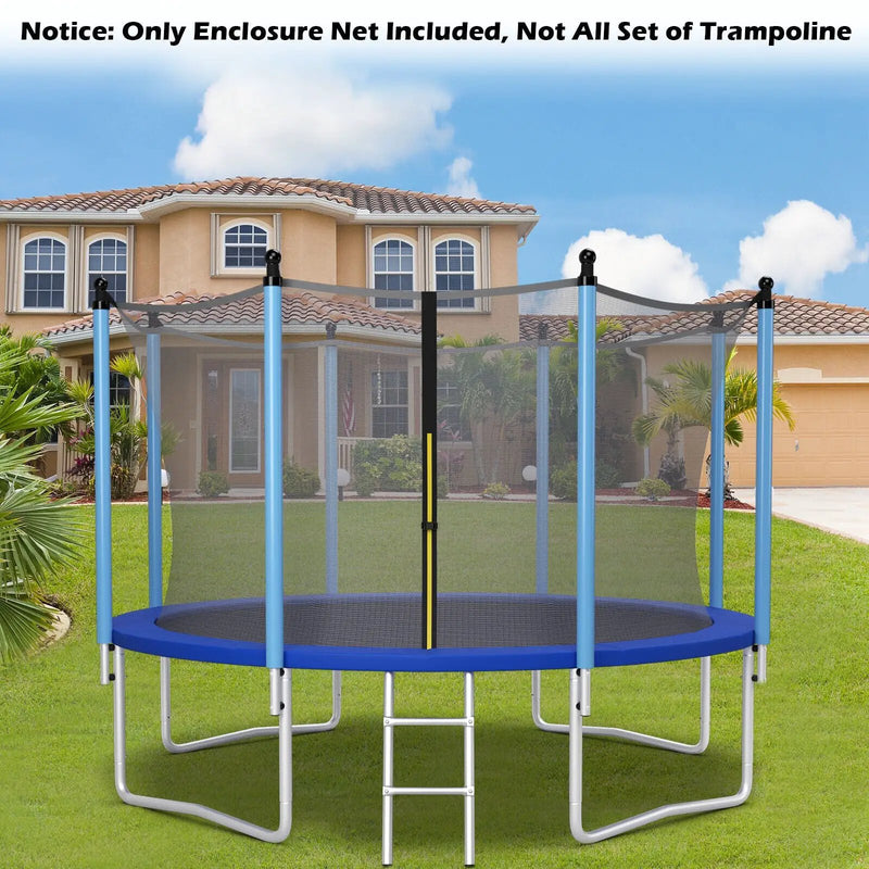 15/16 Feet Trampoline Replacement Safety Net with Adjustable Straps by DirectDeals