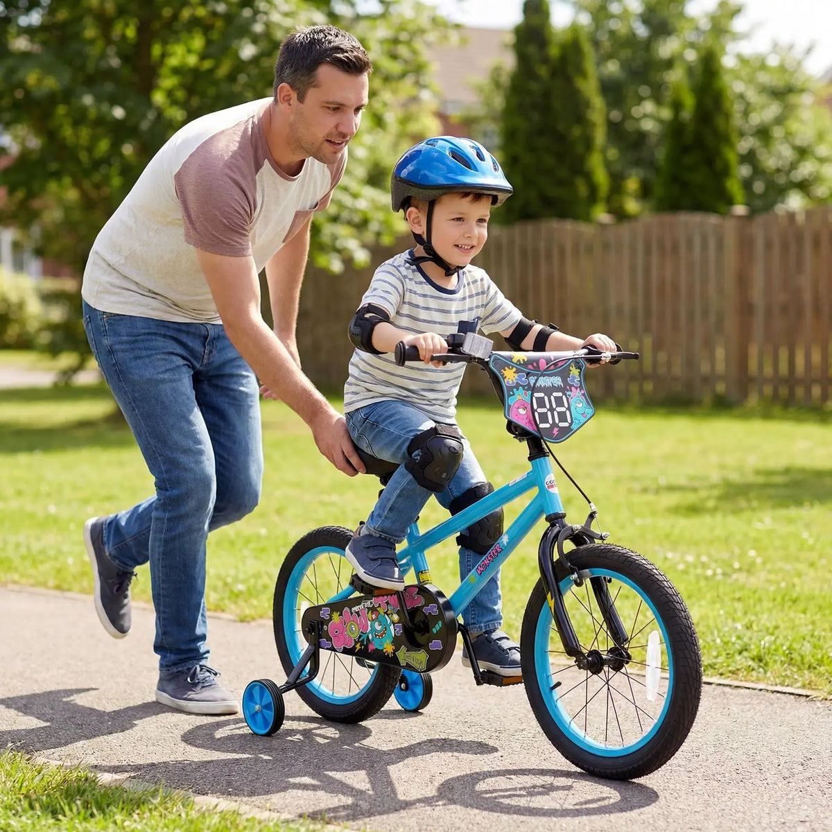 Kids Bike 16 Inch with Training Wheels Ages 4-7, photo 2 of 32