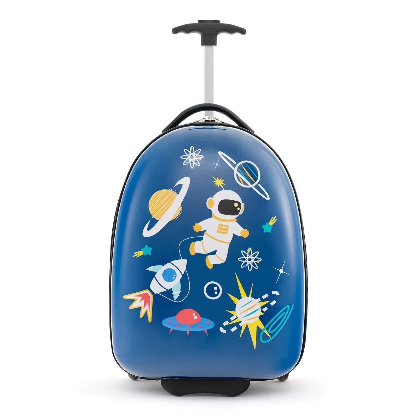16 Inch Kids Carry-On Luggage Hard Shell Suitcase with Wheels by DirectDeals