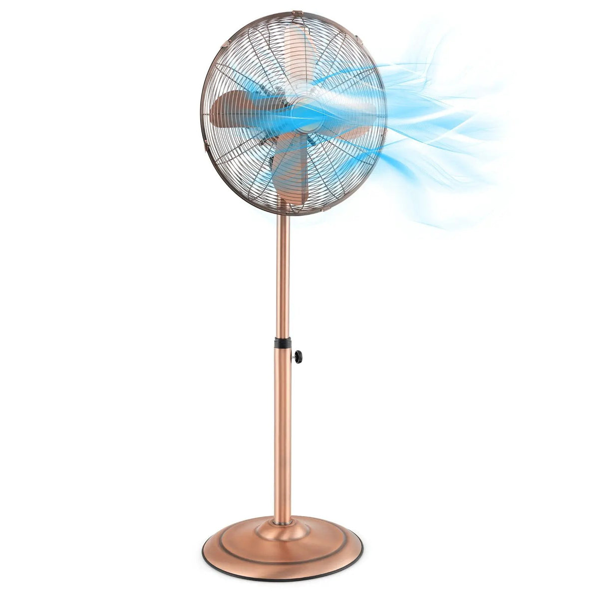 16 Inch Pedestal Standing Fan Oscillating Pedestal Fan with 3 Speeds and Adjustable Height, photo 10 of 10