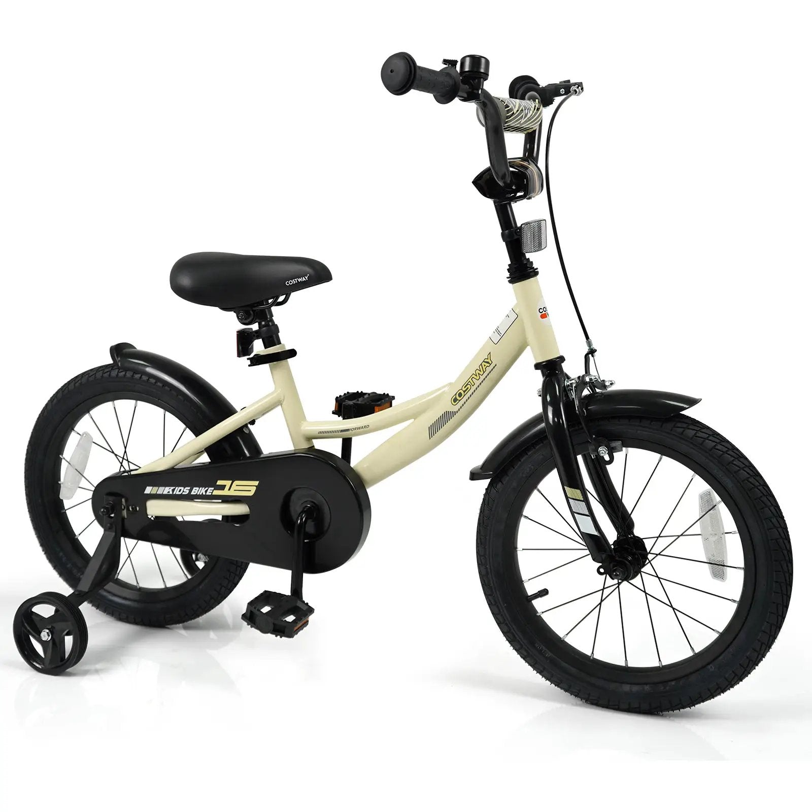 14 Inches Kids Bike Sport Bicycle with Removable Training Wheels by DirectDeals