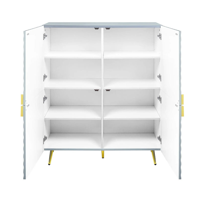 Gaines - High Gloss Accent Cabinet by Unique Piece Furniture
