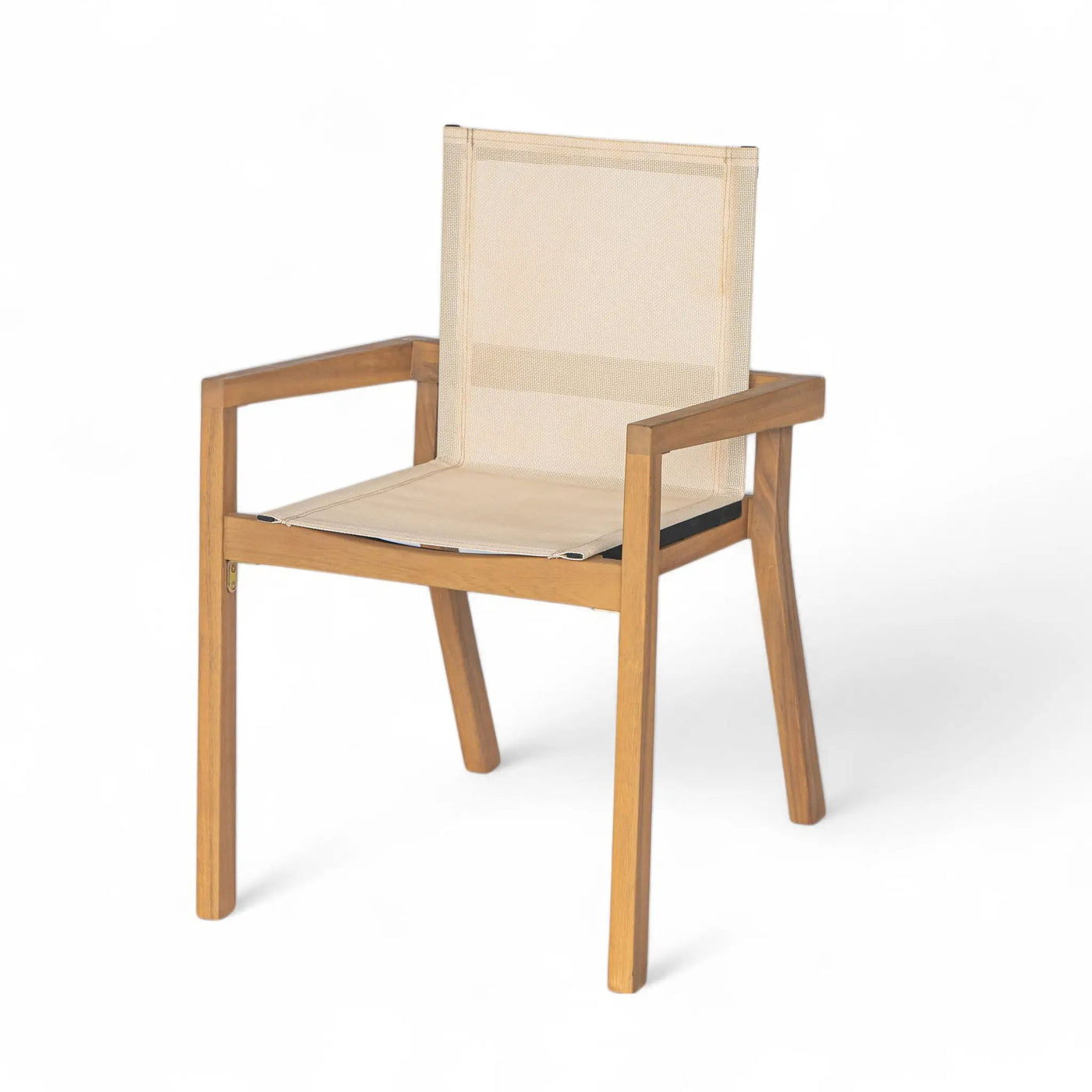 Belfast - Dining Chair With Acacia Wood Frame And Seating (Set of 2) by HouseOfZazla