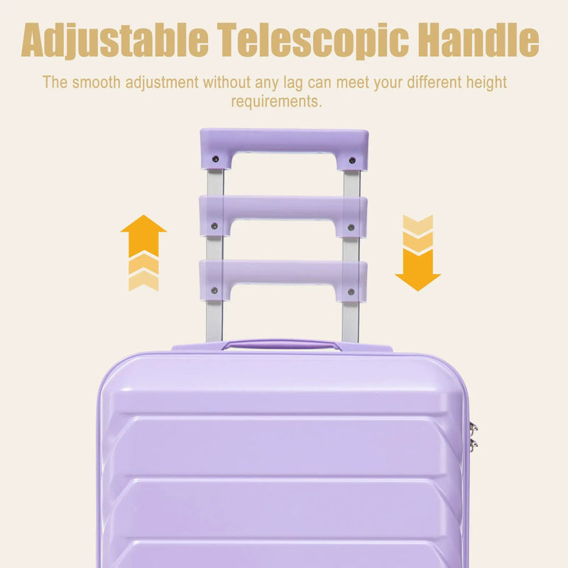 20 Inch ABS Hard Shell Travel Checked Luggage by HouseOfZazla