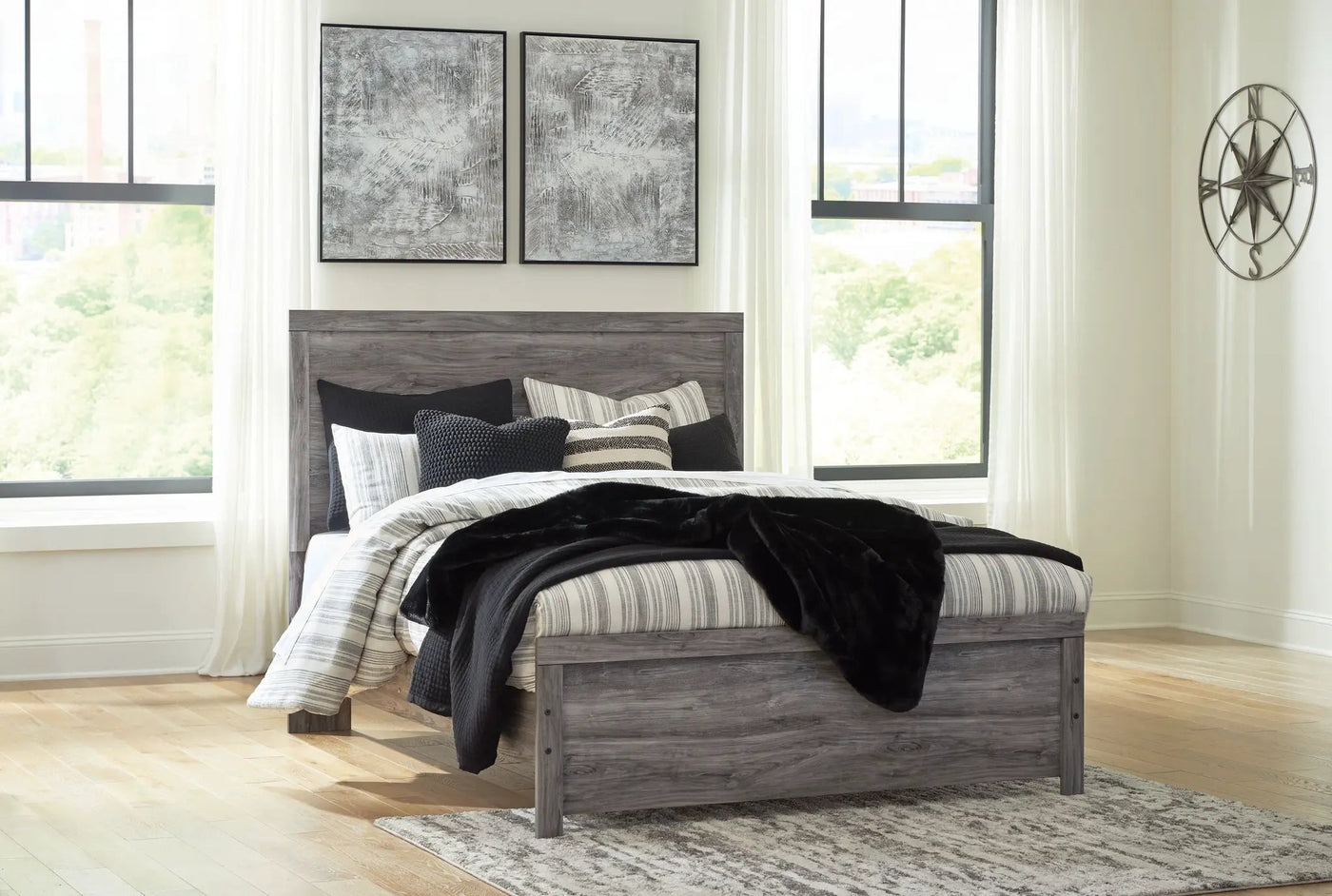 Bronyan - Panel Bed by Unique Piece Furniture
