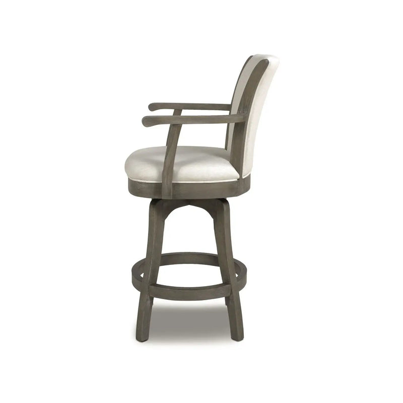 Williams - Swivel Counter Height Bar Stool by HouseOfZazla