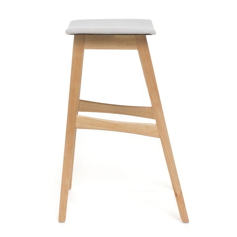 Modern Bar Stool Set With Upholstered Seating by HouseOfZazla