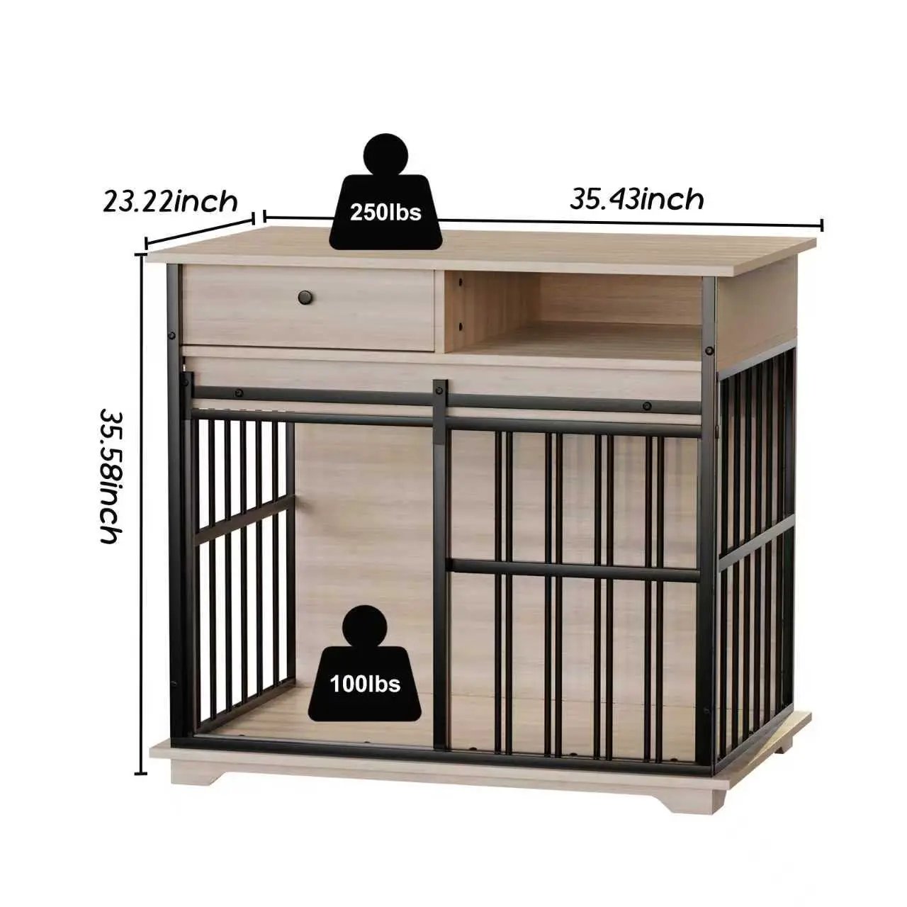 Dog Cage Furniture for Small Dogs by HouseOfZazla