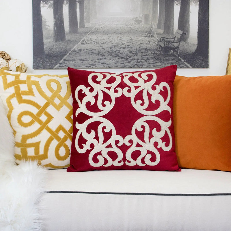Dora - Pillow Cover With Matching Back by HouseOfZazla