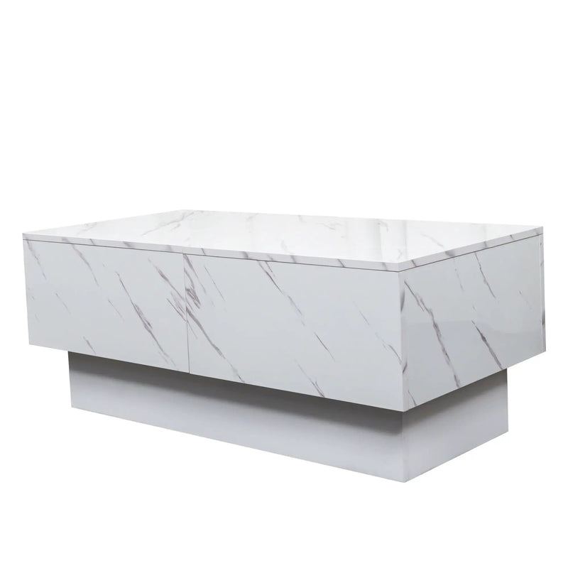 Coffee Table with Sliding Tabletop and Hidden Storage by HouseOfZazla