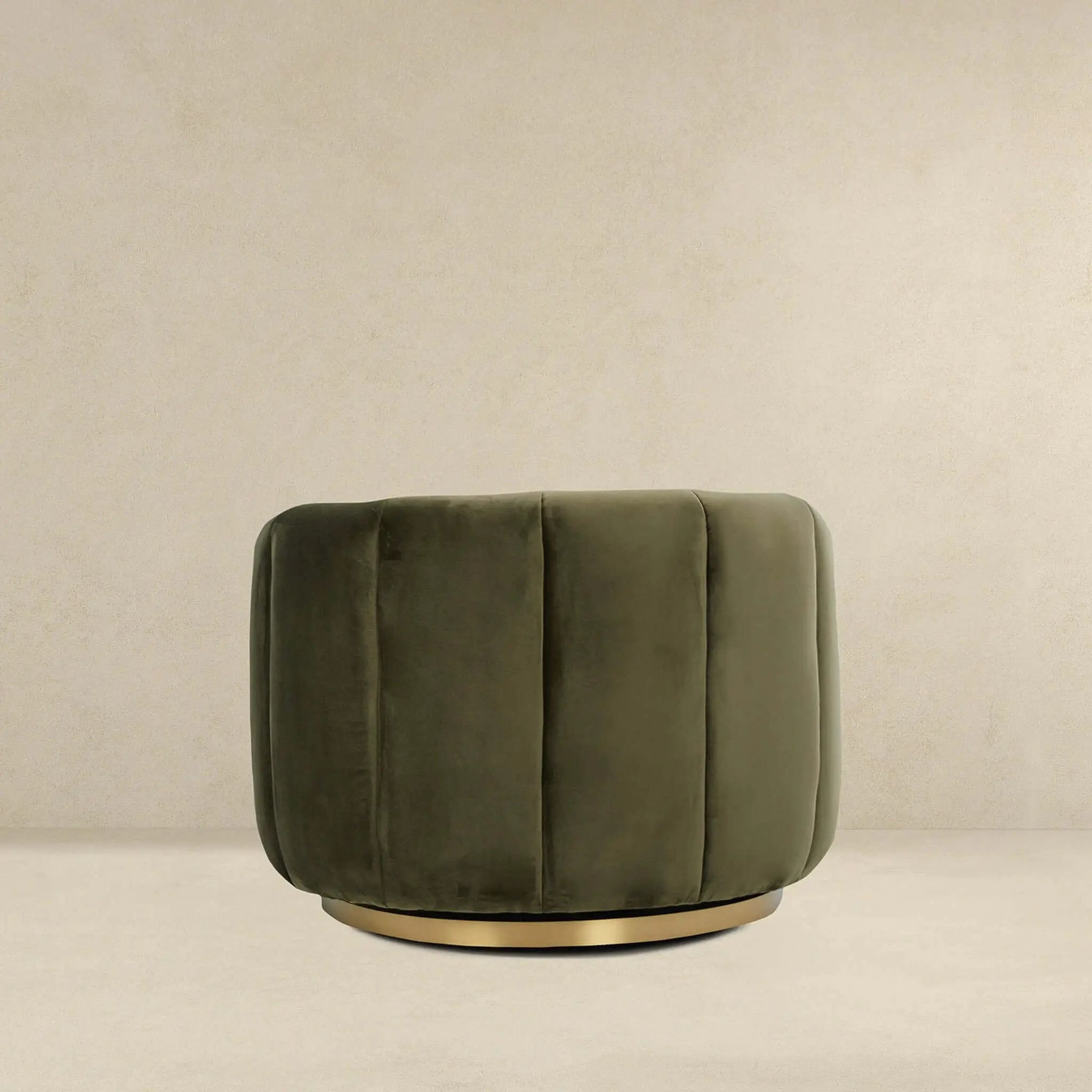 Cosey Green Velvet Swivel Chair by HouseOfZazla