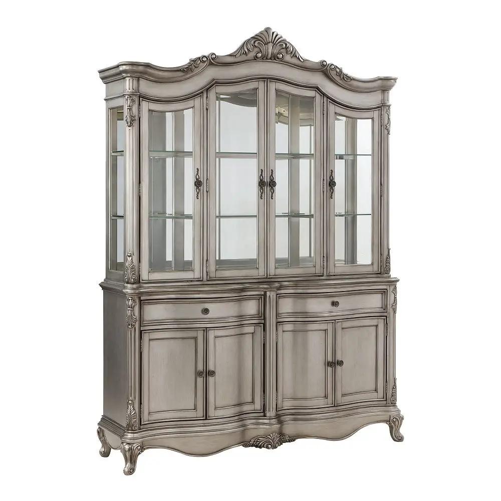 Ariadne - Hutch & Buffet - Antique Platinum by Unique Piece Furniture