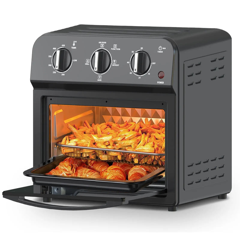 Family Size Air Fryer Toaster Oven Combo, 13QT by HouseOfZazla