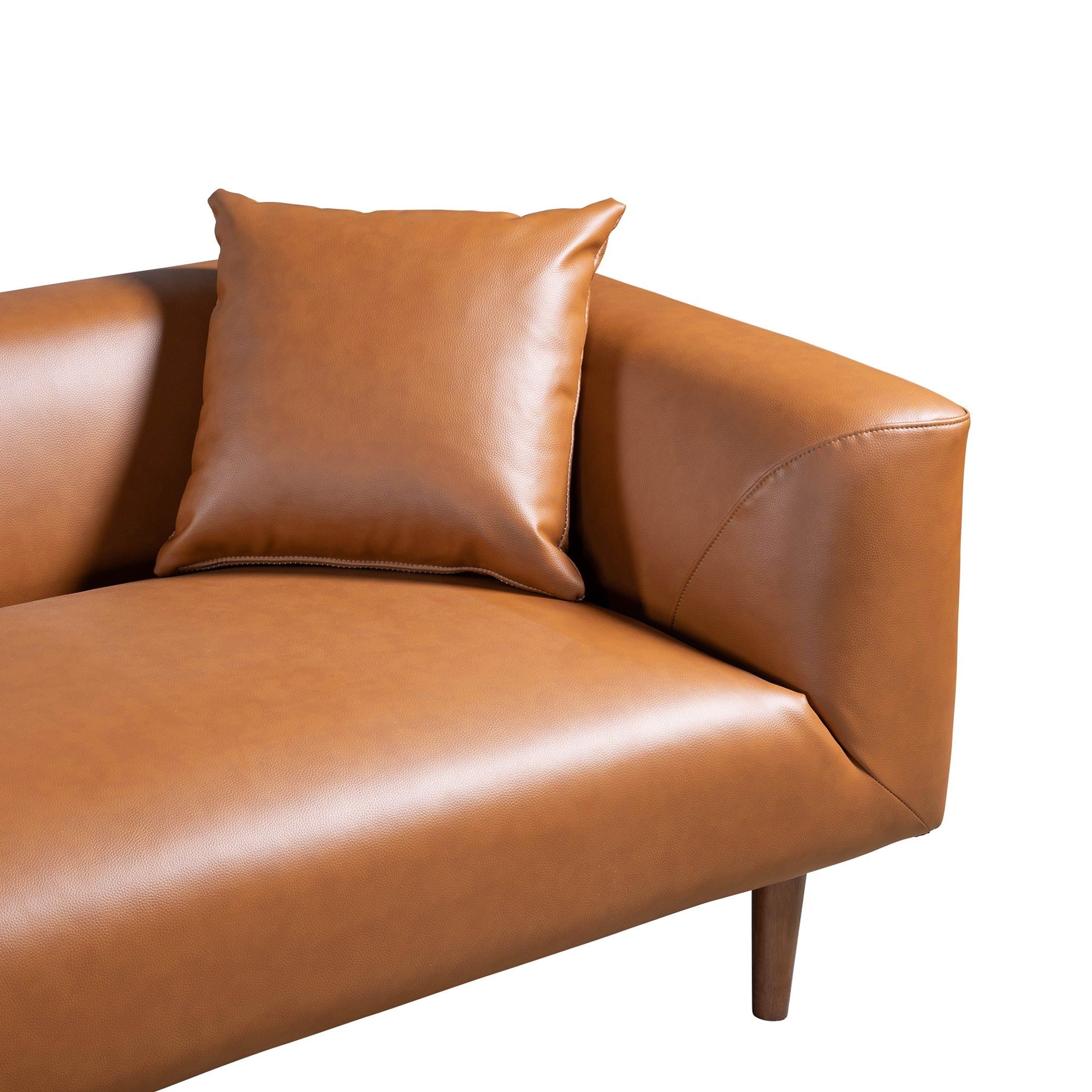 Elwood - Sofa - Cognac by HouseOfZazla