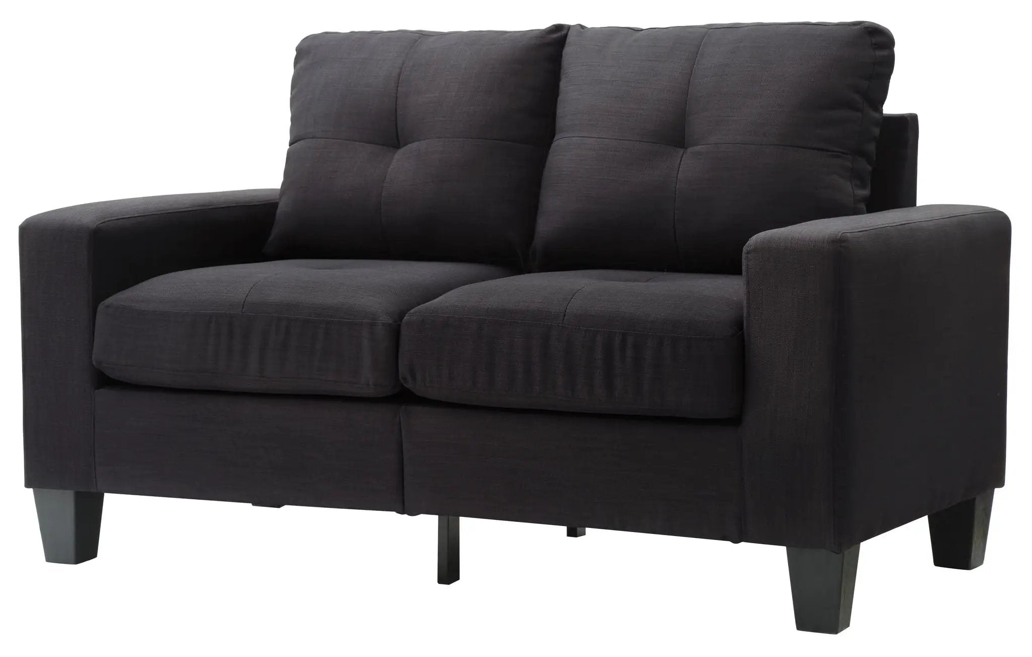 Newbury - Track Arm Loveseat For Cozy Spaces by Unique Piece Furniture