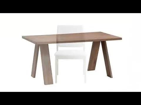 Sarha - Dining Table - Walnut by Unique Piece Furniture