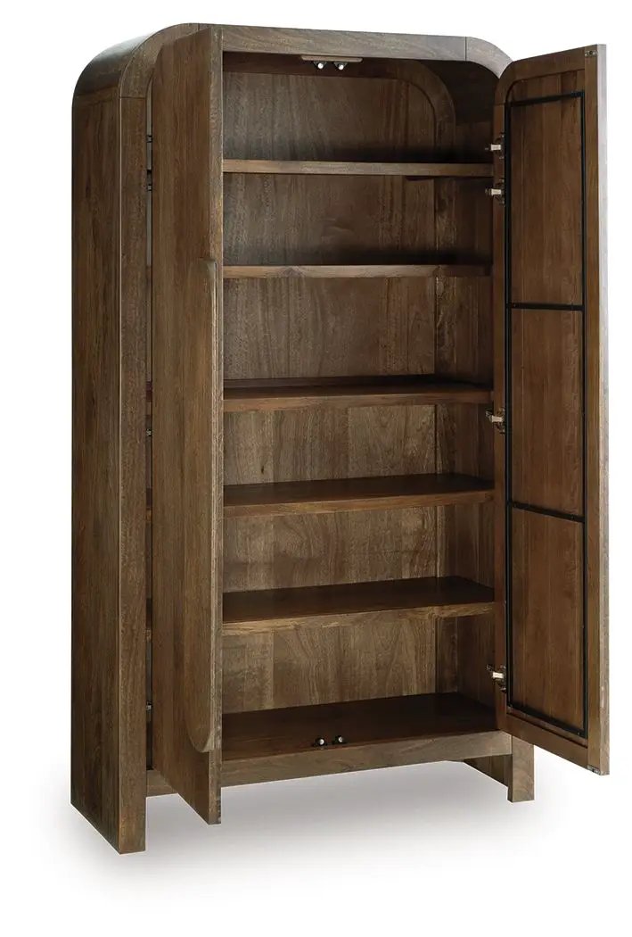 Thoren - Accent Cabinet - Medium Brown by Unique Piece Furniture