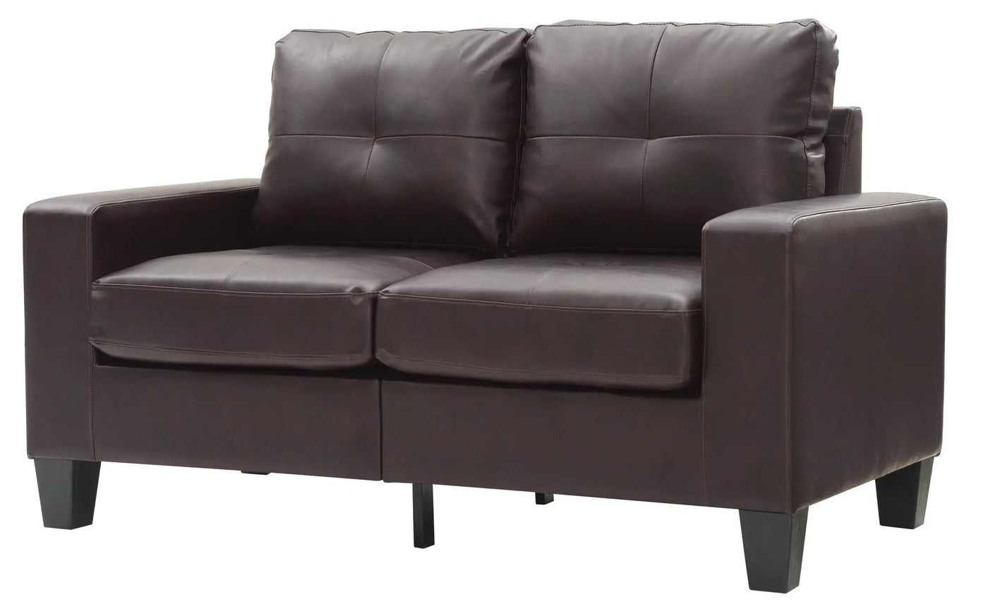 Newbury - Track Arm Loveseat For Cozy Spaces by HouseOfZazla