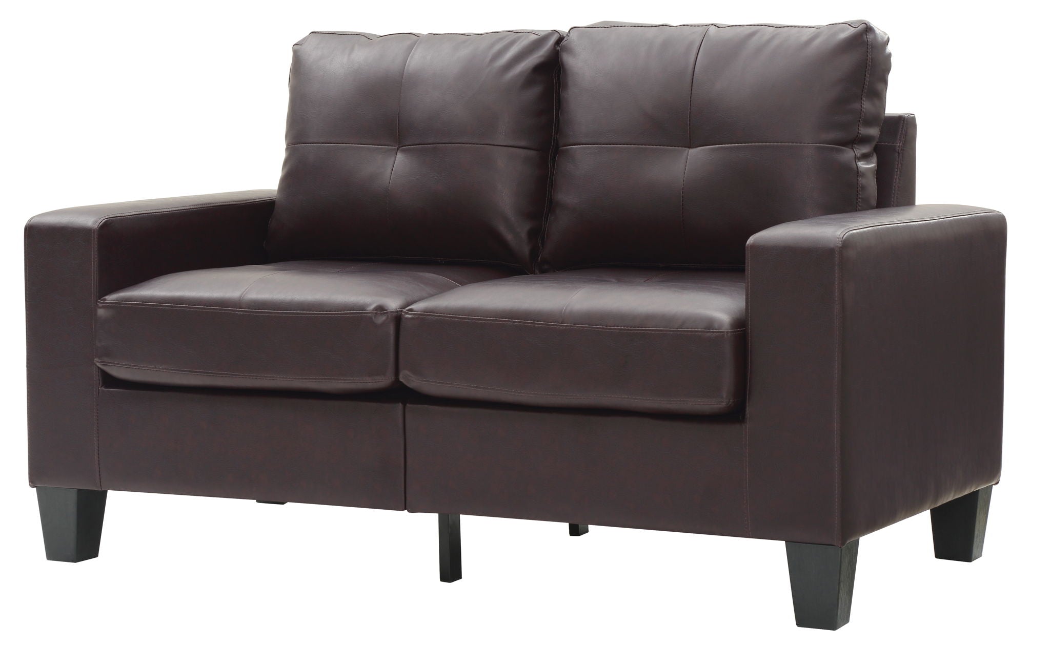 Newbury - Track Arm Loveseat For Cozy Spaces by HouseOfZazla