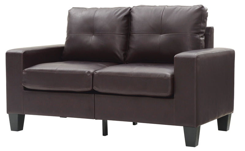 Newbury - Track Arm Loveseat For Cozy Spaces by HouseOfZazla