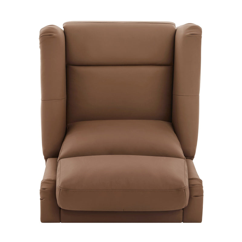 Manual Recliner Swivel Rocking Chair With 8-Point Massage and Heating by HouseOfZazla