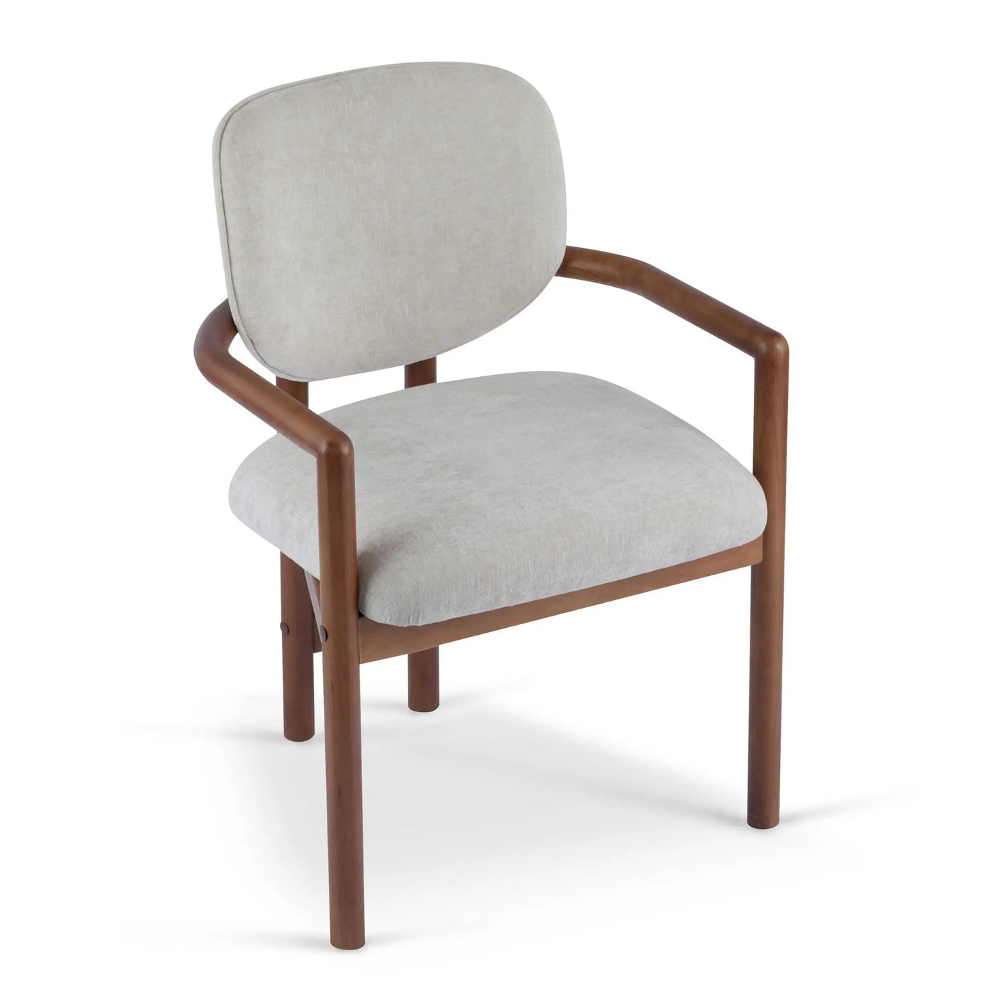Upholstered Arm Dining Chairs (Set of 2) by HouseOfZazla