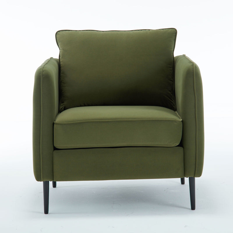 Accent Chair With Pillow For Living Room